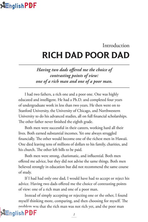  Rich Dad Poor Dad - Raha-asiaa Kirjoitettu Jännittävällä ja Uudella Tavalla!