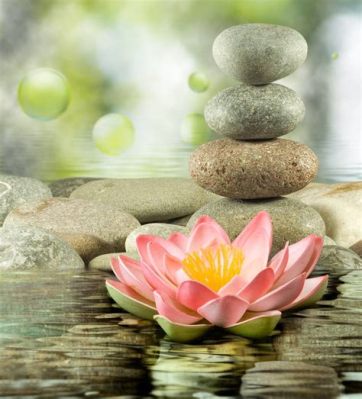  Lotus in Stone: A Symphony of Resilience and Tranquil Beauty