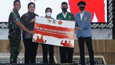 1.777 Anak TNI Terima Beasiswa BUMN