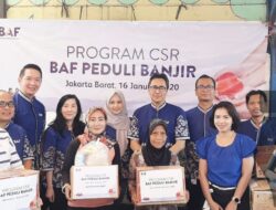 BAF Salurkan CSR Tanggap Banjir
