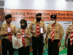 Bank DKI Gandeng Pramuka Jaksel Bersihkan Lingkungan Lewat JakOne Artri