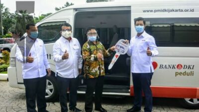 Bank DKI Sediakan Mobil Donor Darah untuk PMI