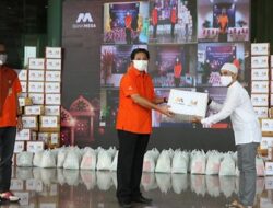 Bank Mega Salurkan 16 Ribu Sembako Tanggap Dampak Covid-19