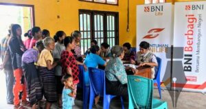 BNI Grup Sasar Indonesia Timur dengan Pengobatan dan Edukasi Finansial