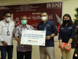 BNI Sasar 5.000 Keluarga dengan Paket Pangan Natal