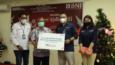 BNI Sasar 5.000 Keluarga dengan Paket Pangan Natal