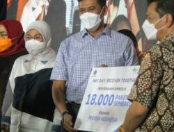 BPJamsostek Salurkan 18 Ribu Sembako di Tengah Pandemi