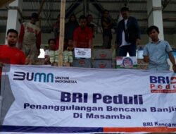 BRI Dirikan Posko Banjir, Salurkan Bantuan ke Masamba