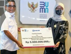 BRI Donasi Rp5 Miliar untuk Petugas Covid-19