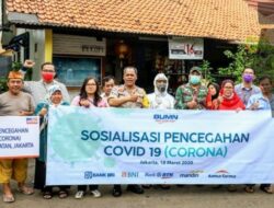 BRI Salurkan Bantuan Tangkal Covid-19