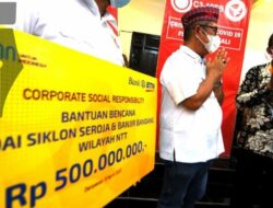 BTN Salurkan Rp500 Juta untuk Pemulihan Bencana NTT