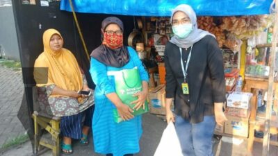 Bukopin Syariah Salurkan Sembako Gratis