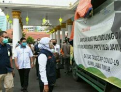 BUMN Salurkan APD Darurat ke Jatim Hadapi Lonjakan Covid-19
