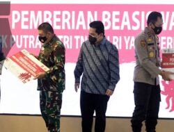 BUMN Salurkan Dana Pendidikan ke 2.200 Anak TNI-Polri Berprestasi