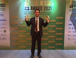 CEO BRINS Fankar Umran Raih Penghargaan TJSL Awards