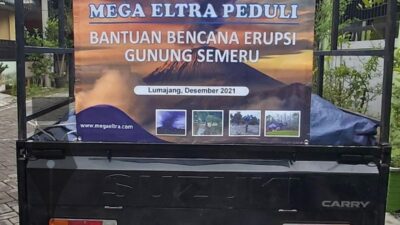 Eltra Segera Salurkan Bantuan ke Korban Erupsi Semeru