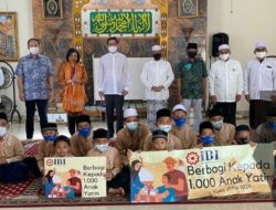 IBI Bagikan Santunan ke 1.000 Anak Yatim Saat Pandemi