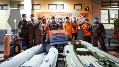 PTPP Tangan Tangkas Selamatkan 3 Kampung Tenggelam