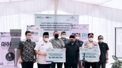 Taspen Salurkan Bantuan Gempa Pasaman-Pasbar