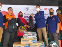 Tugu Insurance-Rumah Zakat Distributifkan Bantuan Erupsi Semeru