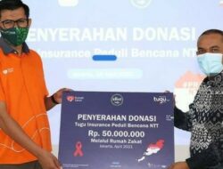 Tugu Insurance Salurkan Bantuan untuk Korban Bencana NTT